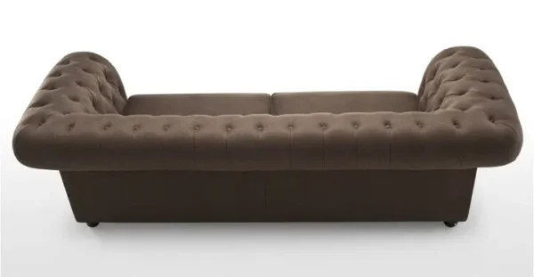 Sage Chesterfield Style Sofa - Image 7