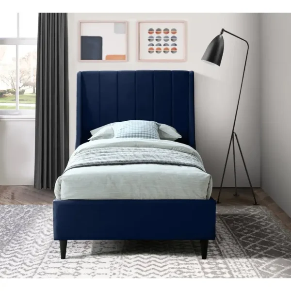 Ranca Emerald Velvet Single Bed - Image 5