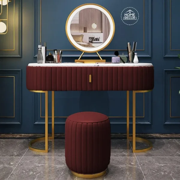DEOTSY Vanity Dresser with Stool - Image 4