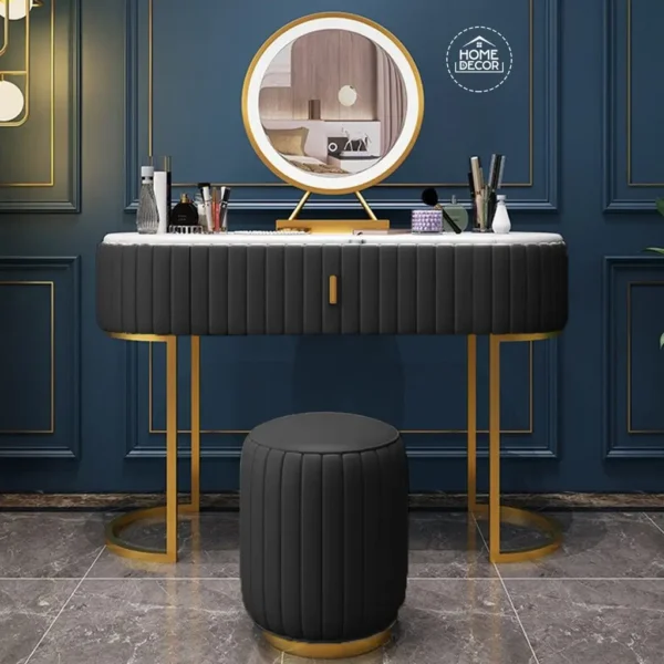 DEOTSY Vanity Dresser with Stool