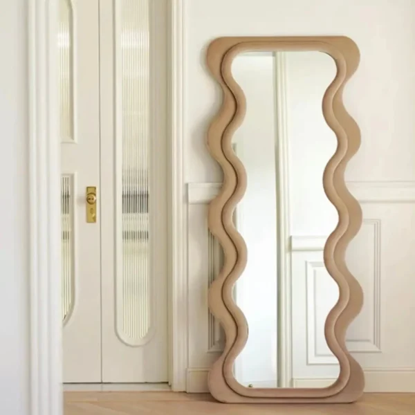 Luxurious Jupiter Tufted Mirror