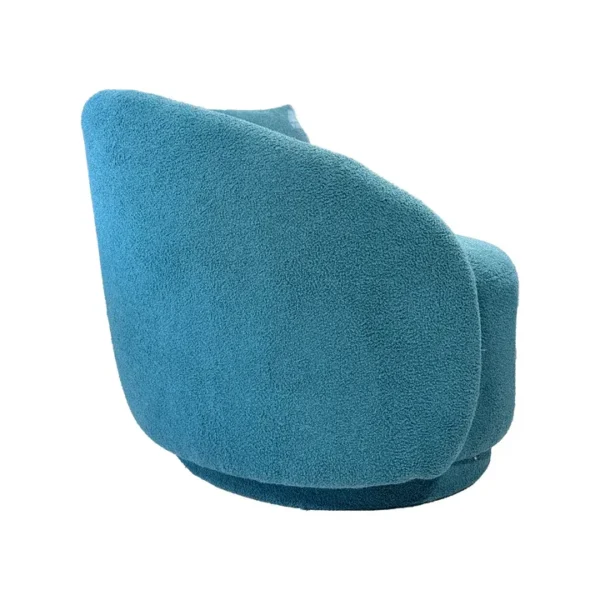 Modern Cloud Bug Couch with Soft Boucle Upholstered – Curved Sofa for Living Room - Image 4