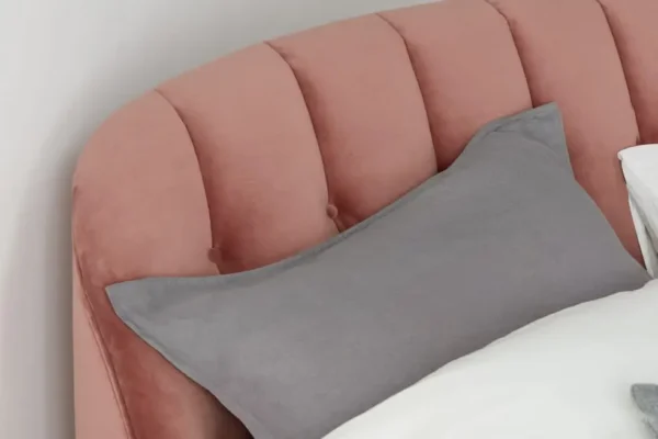 Madelina Upholstered Bed – Vintage Glam in Dubai - Image 3