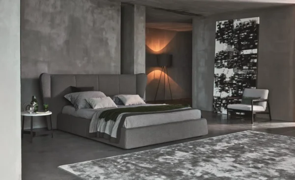 Ocas Upholstered Bed – Refined Elegance for Your Bedroom in Dubai - Image 2