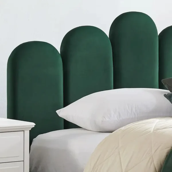 Zinra Bed – Modern and Stylish Velvet Upholstered Bed in Dubai - Image 6