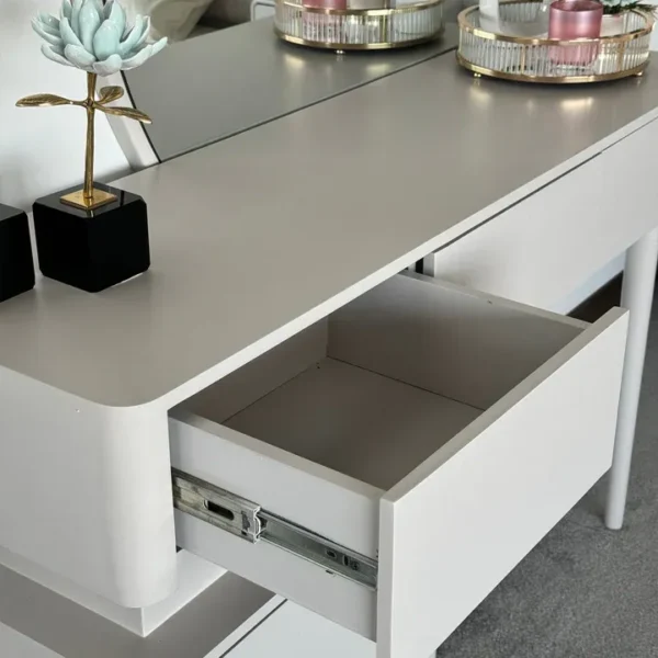 Modern Loft Bed with Side Tables and Dressing Table - Image 6
