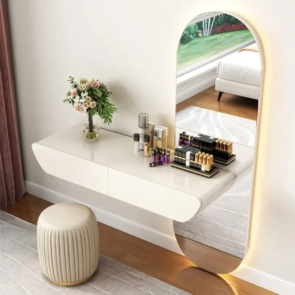 Gasper Vanity Desk with Mirror - Image 3