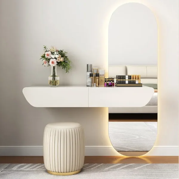 Gasper Vanity Desk with Mirror