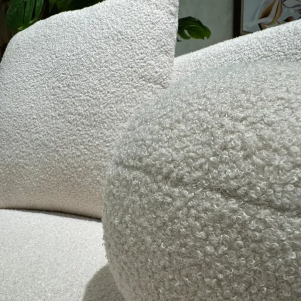 Modern Cloud Couch with Soft Boucle Upholstered – 7 Seater Comfy Couch - Image 8